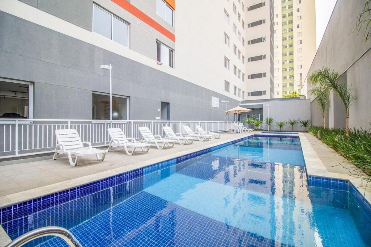 Apartment Sossegado No Bras Com Piscina/metro Bras *